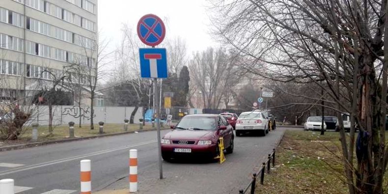 Blokada na kole