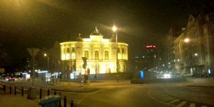 Politechnika Warszawska `nocą