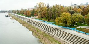 Wisła i bulwary w Warszawie