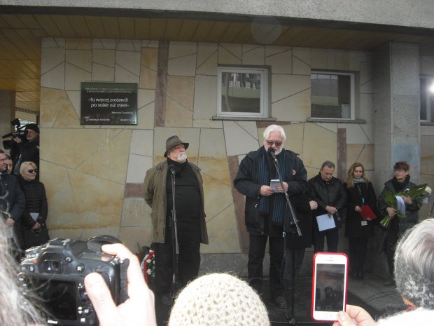 Leon Rozenbaum i Andrzej Krakowski