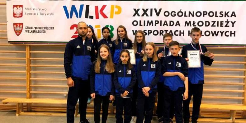 UKS G-8 Bielny na XXIV Ogólnopolskiej Olimpiadzie Młodzieży