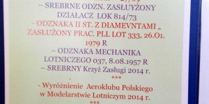 Uroczystość nadania imienia Jacka Kucharskiego modelarni lotniczej w Szkole Podstawowej nr 166 im Żwirki i Wigury w Warszawie