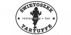 Szyld restauracji Świętoszek w Warszawie
