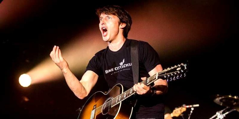 James Blunt porywa publiczność