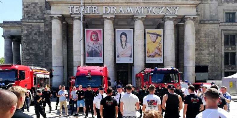 Wieżowiec 2018 - zakończenie Mistrzostw Polski Strażaków w Biegu po Schodach