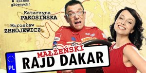 Małżeński Rajd Dakar - plakat