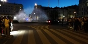 Tęcza na placu Zbawiciela - 8 czerwca 2018