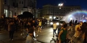 Tęcza na placu Zbawiciela - 8 czerwca 2018