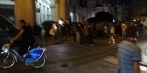 Tęcza na placu Zbawiciela - 8 czerwca 2018