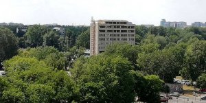 Remont budynku Veolia przy Batorego dawniej RWE a wcześniej Stoen