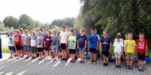 Godzina W - Młodzież piłkarska GKP Targówek na obozie w Ustroniu Śl.