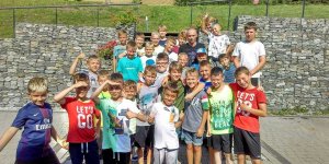 Młodzież z Targówka na obozie w Ustroniu