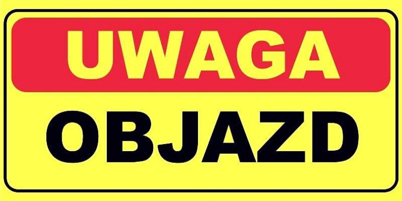 Uwaga objazd