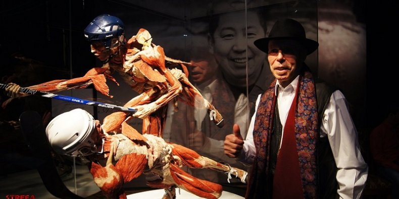 Dr Gunter von Hagens - twórca wystawy