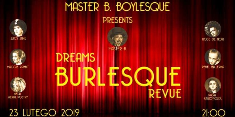 Plakat Dreams Burlesque Revue