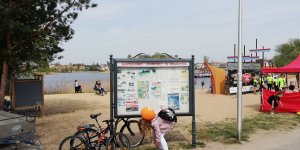 Bieg Ekstremalna Trójka w Szczytnie 2019 - Plaża Miejska