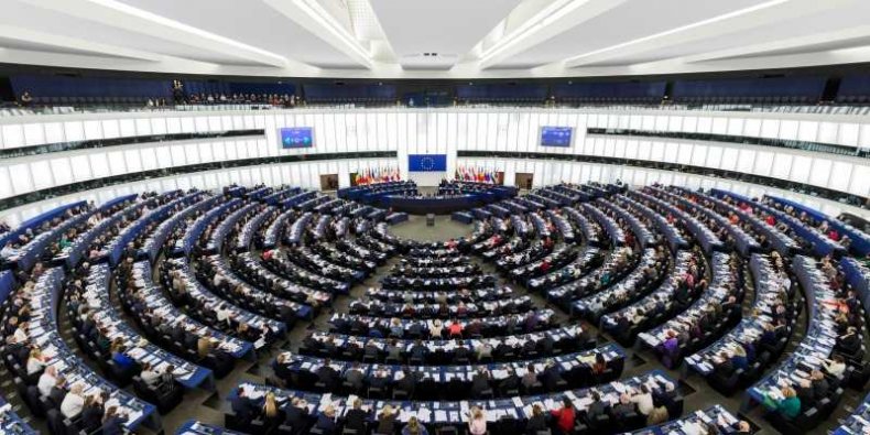 Parlament Europejski w Strasburgu - sala obrad