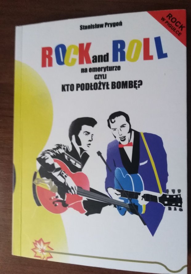 Rocka and roll na emeryturze - okładka książki
