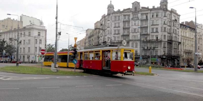 Tramwaje - na pl. Unii Lubelskiej