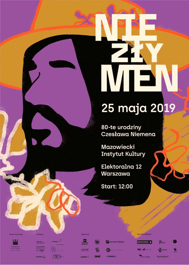 NIEzły Men Festiwal - plakat