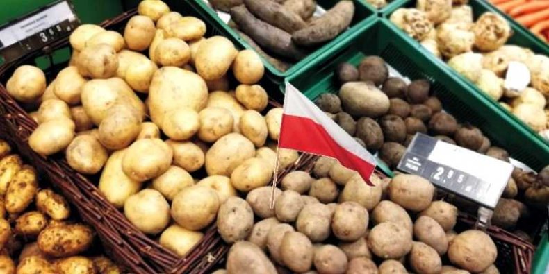 Ziemniaki z flagą