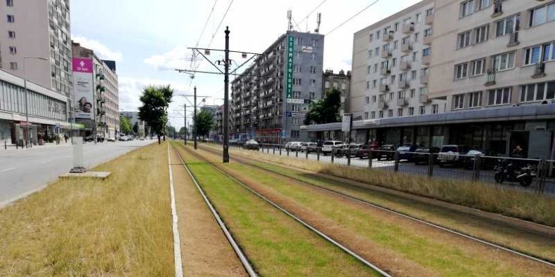 Ulica Puławska w weekend