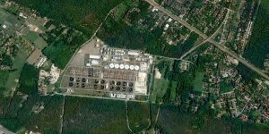 Oczyszczalnia Czajka Google Earth