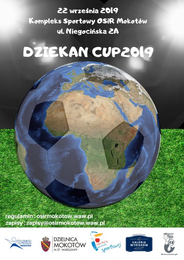 DZIEKAN CUP 2019 plakat