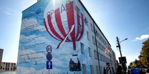 Mural Franciszka Hynka przy ul. Hynka