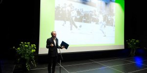 Inauguracja obiektów sportowych BUW, dr Robert Gawkowski, fot. Mirosław Kazimierczak