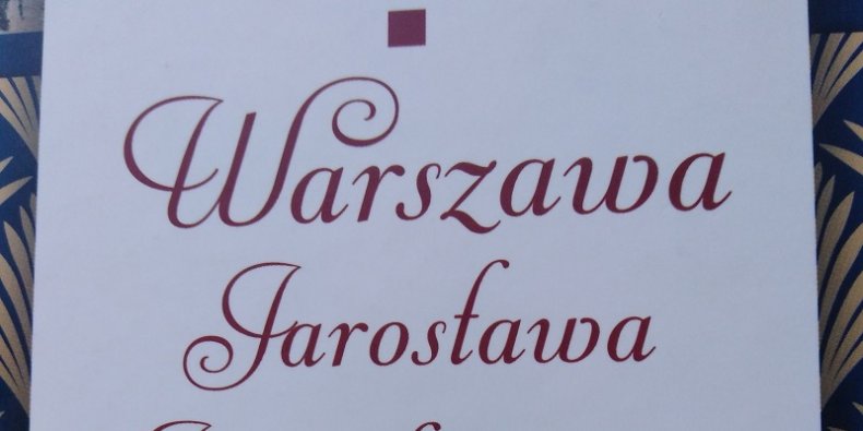 Warszawa Iwaszkiewicza - fragment okładki