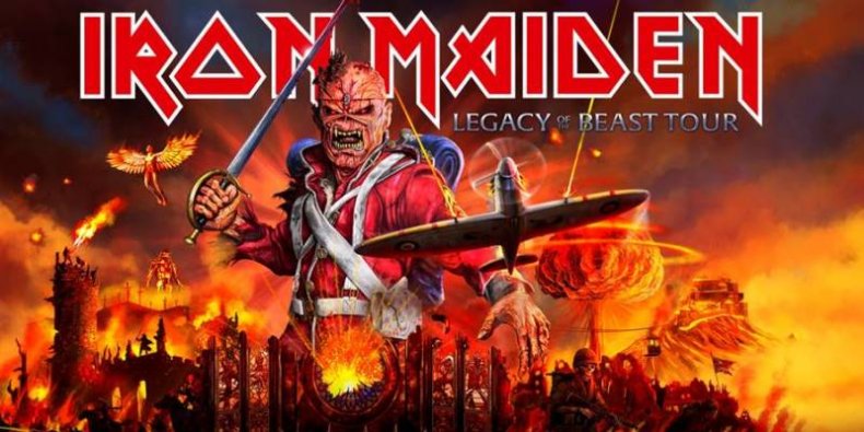 Iron-Maiden - Legacy Of The Beast Tour