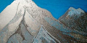 Marek Ejsmond-Ślusarczyk, 2011, cykl - Niebieski szlak, 40 x 50 cm, markery olejowe, papier akwarelowy