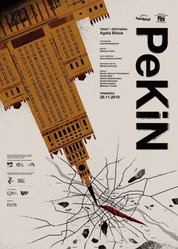 PeKiN - plakat proj. Przemek Sokołowski