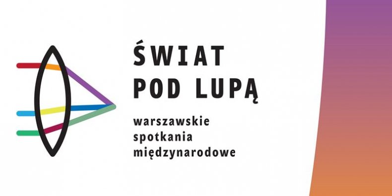 Świat pod lupą - obraz z plakatu