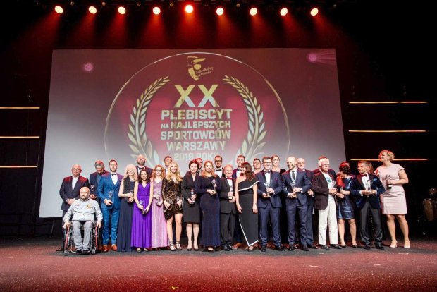 Laureaci XX Plebiscytu na Najlepszych Sportowców Warszawy 2019 roku