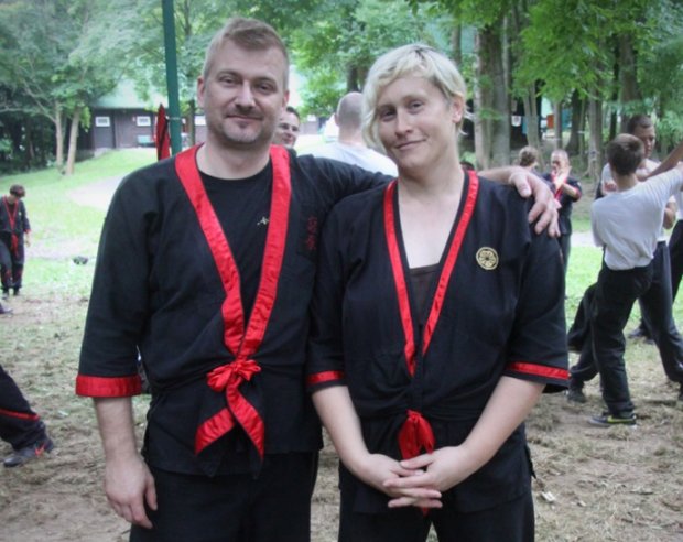 Sifu Marek Mikulski i Simui Anna Wolska