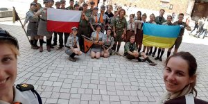 2018 - obóz ze skautami z Ukrainy