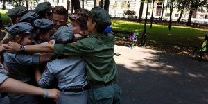 2018 - pożegnanie z przyjaciółmi z Ukrainy obóz