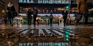 Hala Mirowska. Autor: Monika Gliga - 1 miejsce w etapie styczniowym Warszawskiego Konkursu Fotograficznego 2020 r.