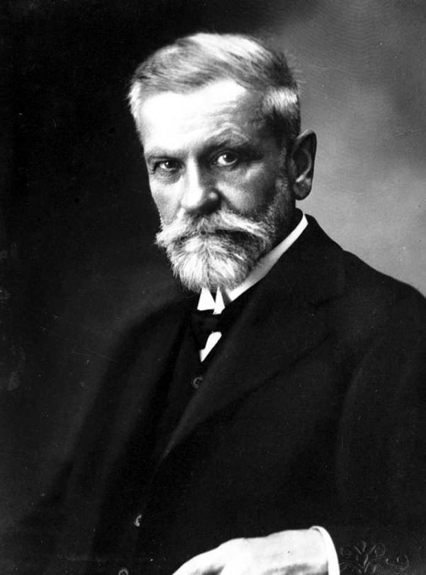 Odo Bujwid (1857-1942), prof. medycyny i prezes honorowy AZS Kraków, fot. Narodowe Archiwum Cyfrowe