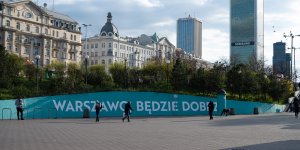 Warszawskie murale z przekazem - Warszawo, będzie dobrze