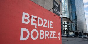 Warszawskie murale z przekazem - Będzie dobrze :)