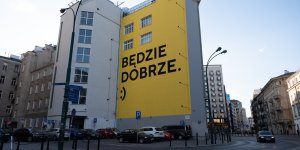 Warszawskie murale z przekazem - Będzie dobrze :)