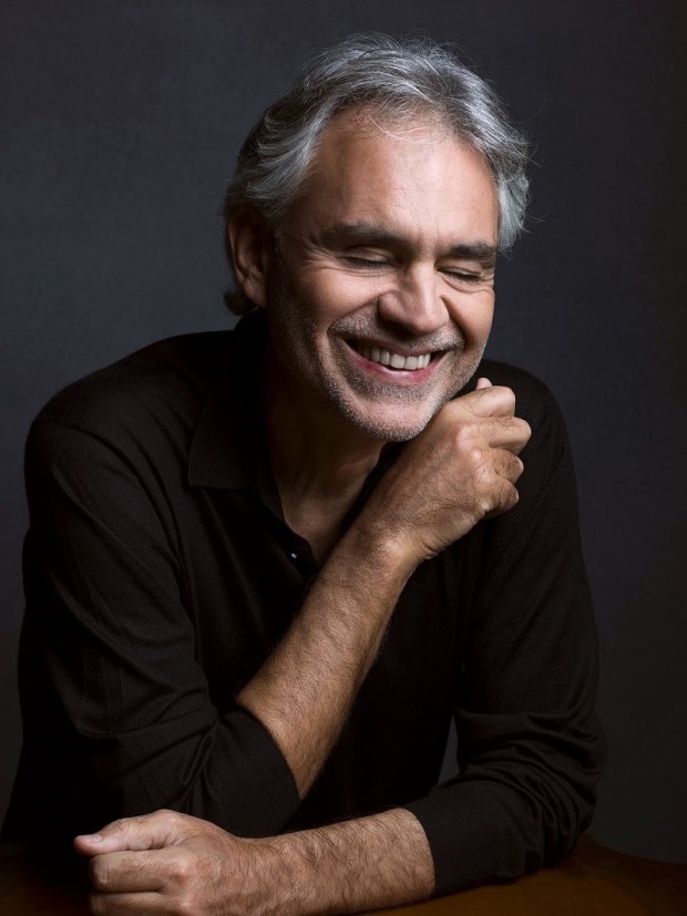 Andrea Bocelli i jego uśmiech