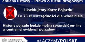 Zmiany ustawy PRD - karta pojazdu