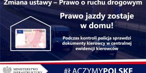 Zmiany ustawy PRD - prawo jazdy w domu