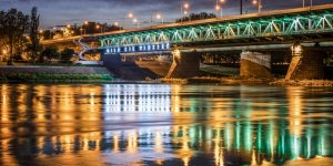 Most Gdański - 3 miejsce w etapie czerwcowym Warszawskiego Konkursu Fotograficznego 2020 r. Autor Edyta Chrząszcz