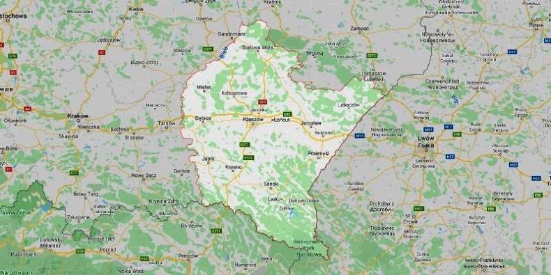 Województwo Podkarpackie - Google Maps