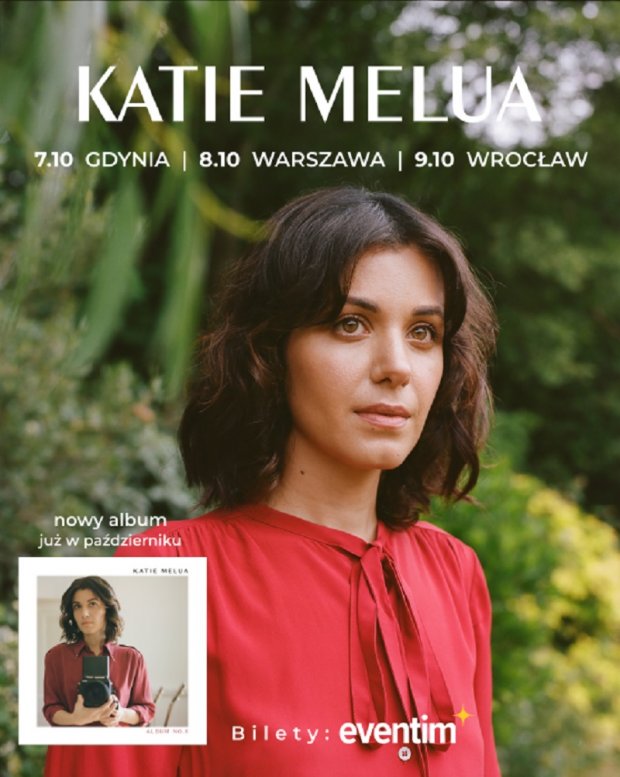 Katie Melua plakat trasy koncertowej